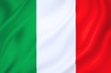 Image illustrating the flag of Italy