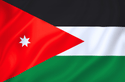 Image illustrating the flag of Jordan