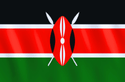 Image illustrating the flag of Kenya