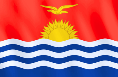 Image illustrating the flag of Kiribati