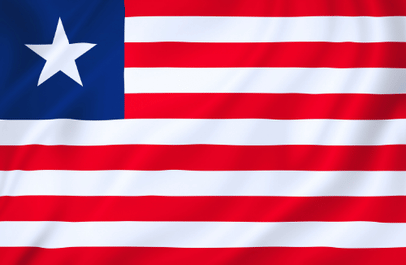 Image illustrating the flag of Liberia