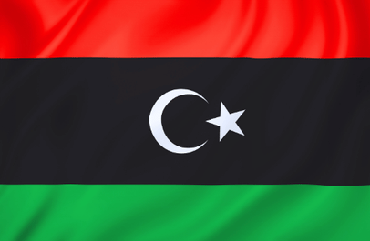 Image illustrating the flag of Libya