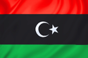 Image illustrating the flag of Libya