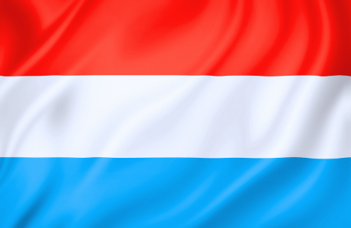 Image illustrating the big size flag of Luxembourg