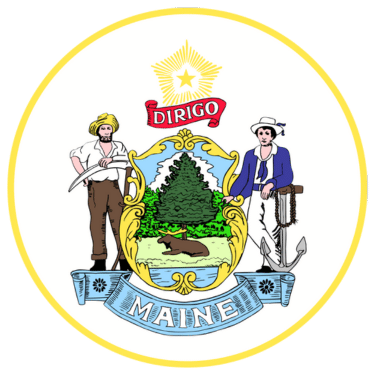 Image showing the state seal of Maine