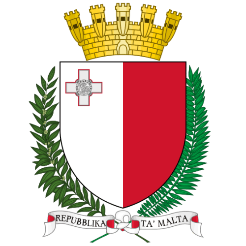 Image showing the big size coat of arms or embelem of Malta