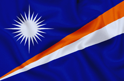 Image illustrating the flag of Marshall Islands