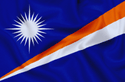 Image illustrating the flag of Marshall Islands