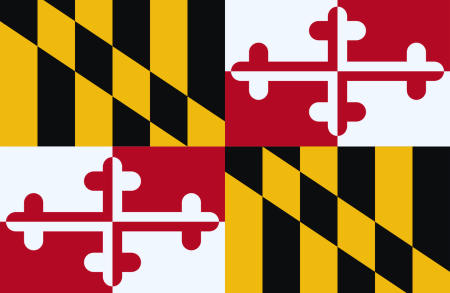 Image illustrating the flag of Maryland