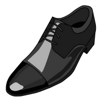 Image Describing Men's formal Shoes