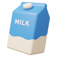 Image Describing milk cost per month