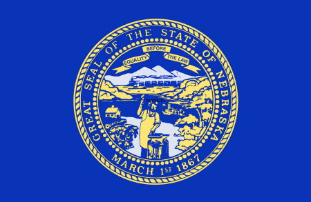 Image illustrating the flag of Nebraska