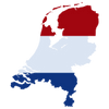 Pictorial representation of map of Netherlands