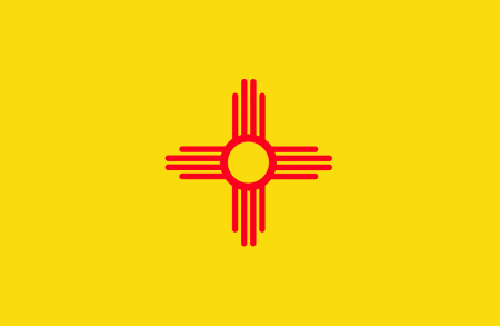 Image illustrating the flag of New Mexico