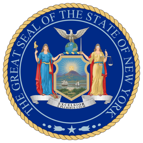 Image showing the state seal of New York