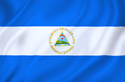 Image illustrating the flag of Nicaragua