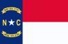 Image illustrating the flag of North Carolina