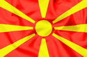 Image illustrating the flag of North Macedonia