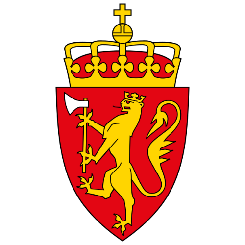 Image showing the big size coat of arms or embelem of Norway