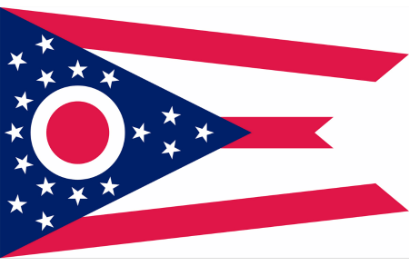 Image illustrating the flag of Ohio