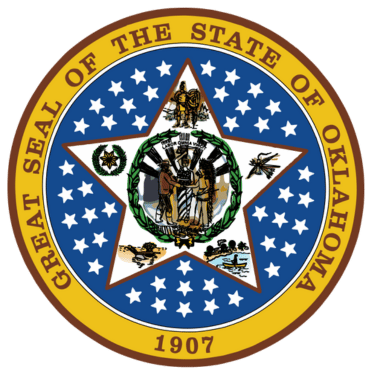 Image showing the state seal of Oklahoma