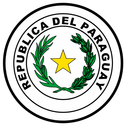 Image showing the big size coat of arms or embelem of Paraguay