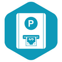 Image Describing Parking Fees outside City Center