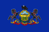 Image illustrating the flag of Pennsylvania