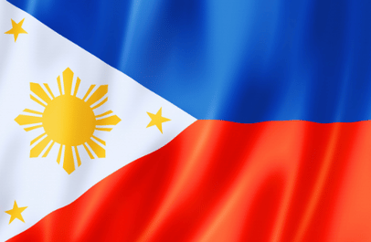 Image illustrating the flag of Philippines