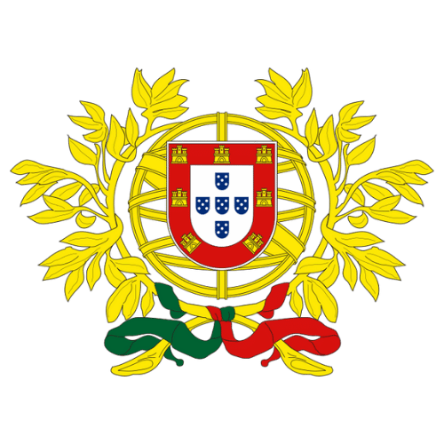 Image showing the big size coat of arms or embelem of Portugal