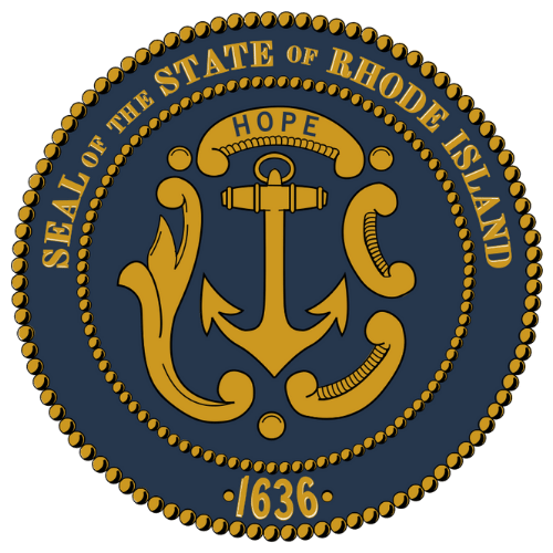 Image showing the state seal of Rhode Island