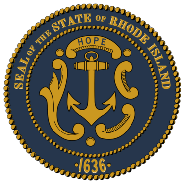 Image showing the state seal of Rhode Island