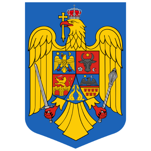 Image showing the big size coat of arms or embelem of Romania