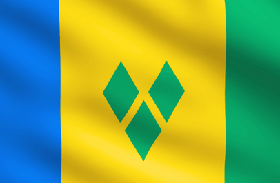 Image illustrating the flag of Saint Vincent and the Grenadines