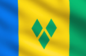 Image illustrating the flag of Saint Vincent and the Grenadines