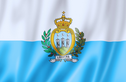 Image illustrating the flag of San Marino