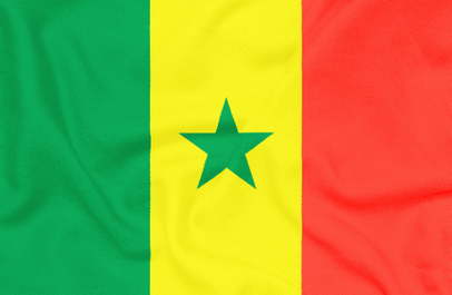 Image illustrating the flag of Senegal