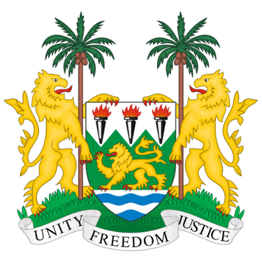 Image showing the coat of arms of Sierra Leone