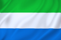 Image illustrating the flag of Sierra Leone