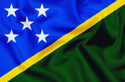 Image illustrating the flag of Solomon Islands