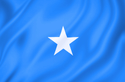 Image illustrating the flag of Somalia