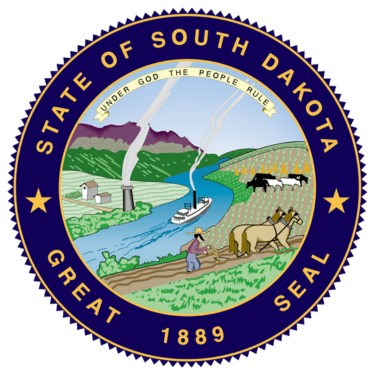 Image showing the state seal of South Dakota