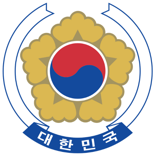 Image showing the big size coat of arms or embelem of South Korea