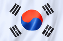 Image illustrating the flag of South Korea