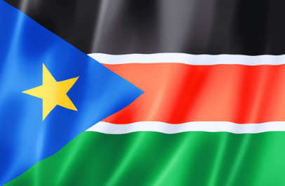 Image illustrating the flag of South Sudan