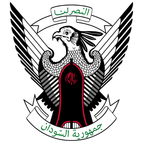 Image showing the big size coat of arms or embelem of Sudan