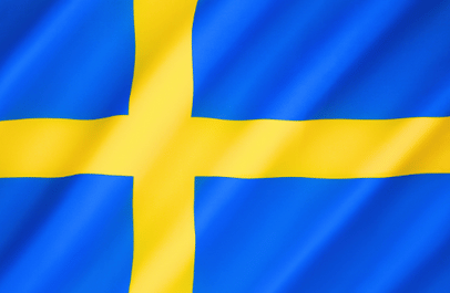 Image illustrating the flag of Sweden