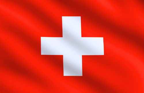 Image illustrating the big size flag of Switzerland