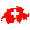 Pictorial representation of the map of Switzerland