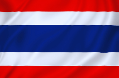 Image illustrating the flag of Thailand